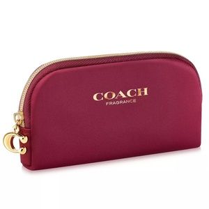 Coach Red Bag Mini Coin Purse Wallet Pouch